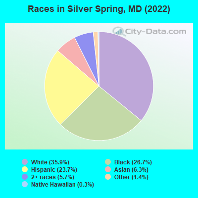 Races in Silver Spring, MD (2021)
