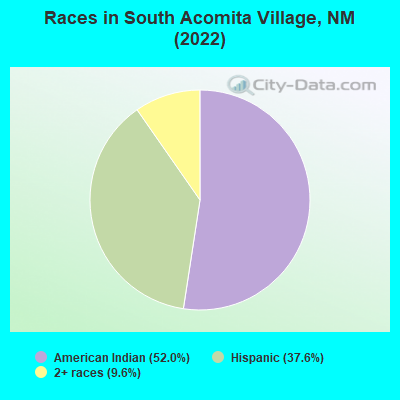 Races in South Acomita Village, NM (2022)