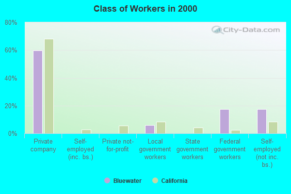 Class of Workers in 2000