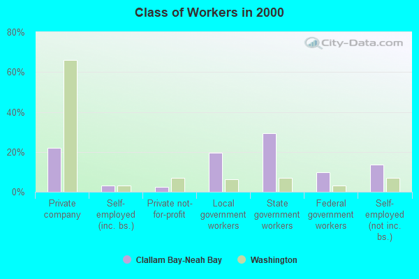 Class of Workers in 2000