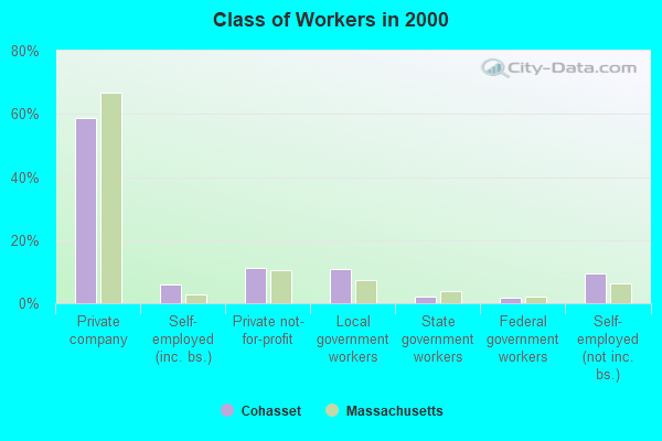 Class of Workers in 2000