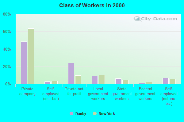 Class of Workers in 2000