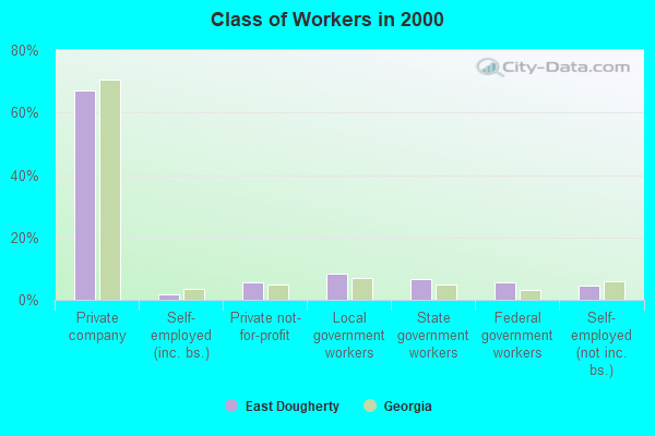 Class of Workers in 2000