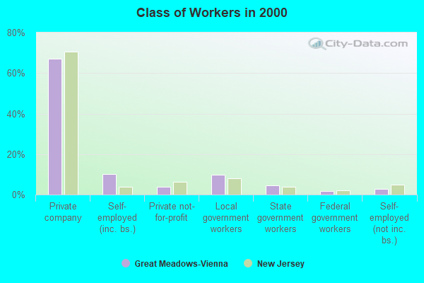 Class of Workers in 2000