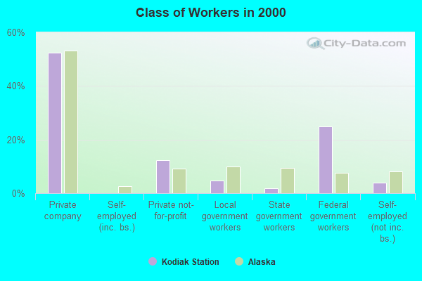 Class of Workers in 2000