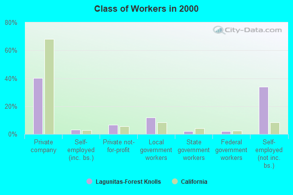 Class of Workers in 2000