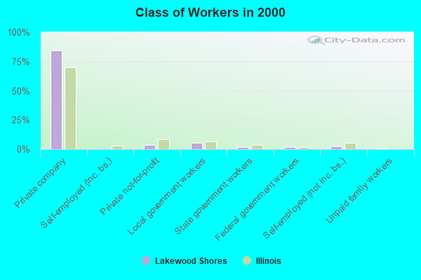 Class of Workers in 2000