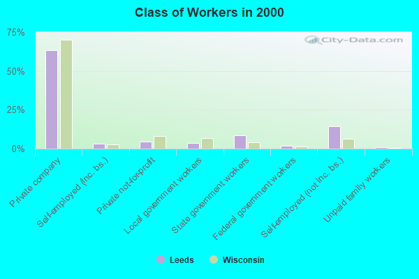 Class of Workers in 2000