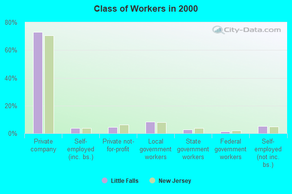 Class of Workers in 2000