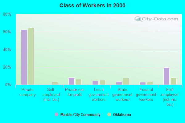 Class of Workers in 2000