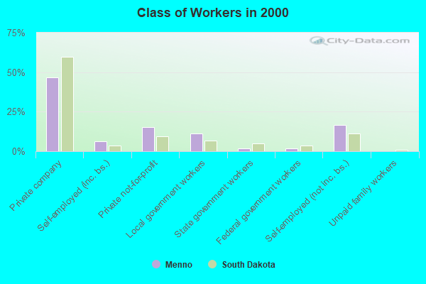 Class of Workers in 2000