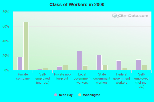 Class of Workers in 2000