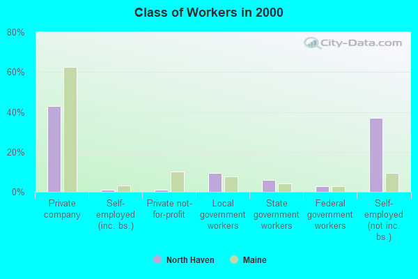 Class of Workers in 2000