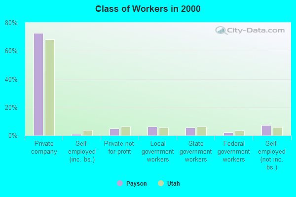 Class of Workers in 2000