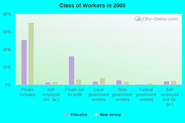 Class of Workers in 2000