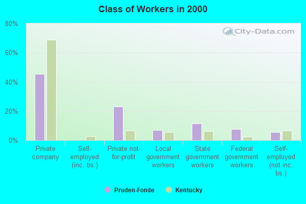 Class of Workers in 2000