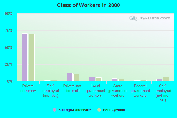 Class of Workers in 2000