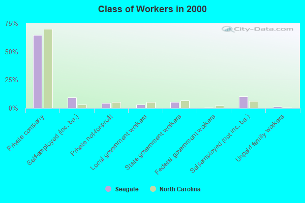 Class of Workers in 2000