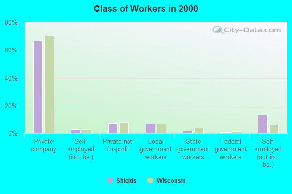 Class of Workers in 2000