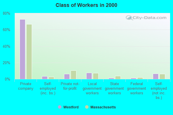 Class of Workers in 2000