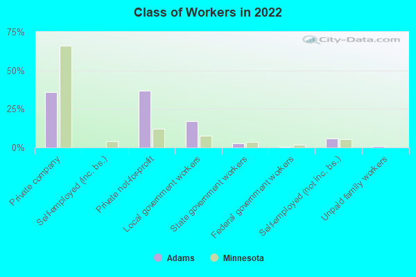 Class of Workers in 2022