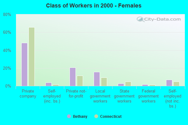 Class of Workers - Females