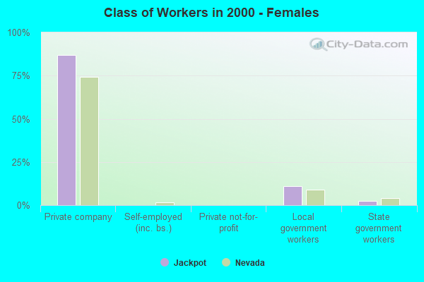 Class of Workers - Females