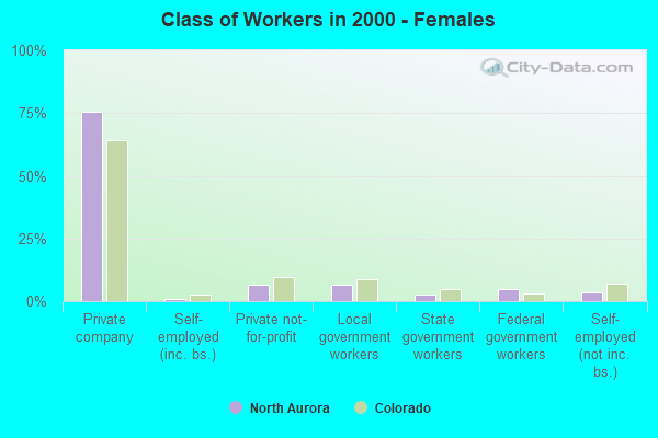 Class of Workers - Females