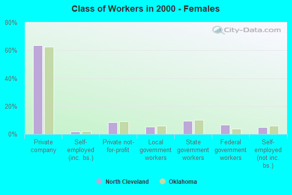 Class of Workers - Females