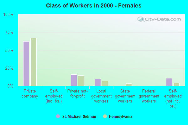 Class of Workers - Females