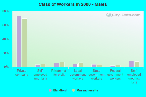 Class of Workers - Males