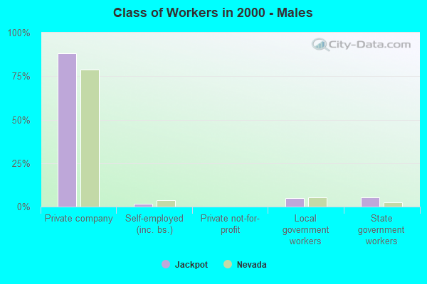 Class of Workers - Males