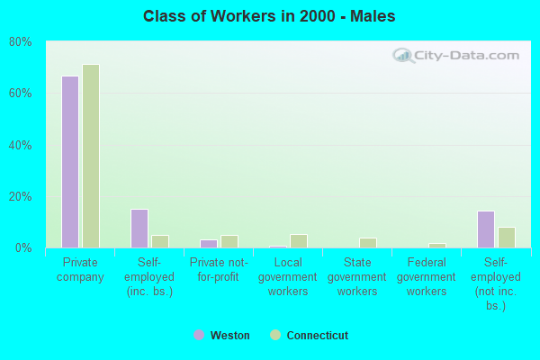 Class of Workers - Males