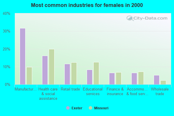 Exeter, Missouri (MO 65647) profile: population, maps, real estate