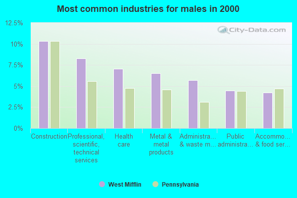 West Mifflin, Pennsylvania (PA 15122) Profile: Population, Maps, Real ...