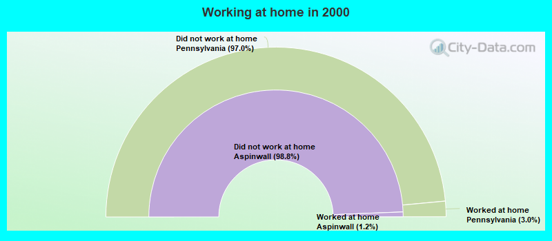 Working at home in 2000