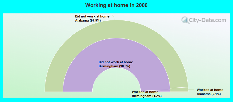 Working at home in 2000