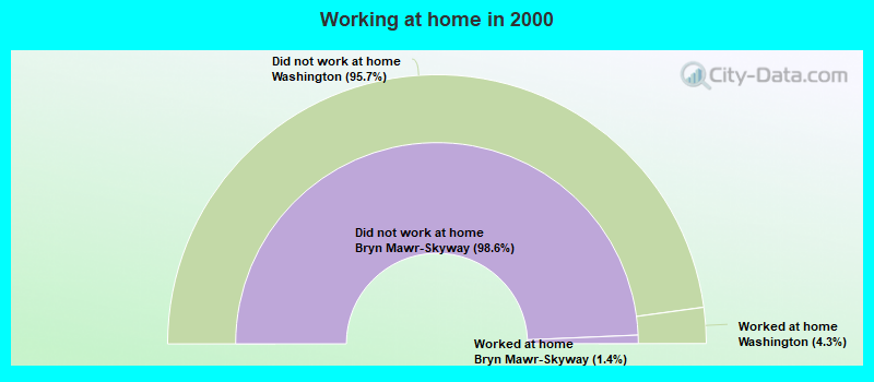 Working at home in 2000