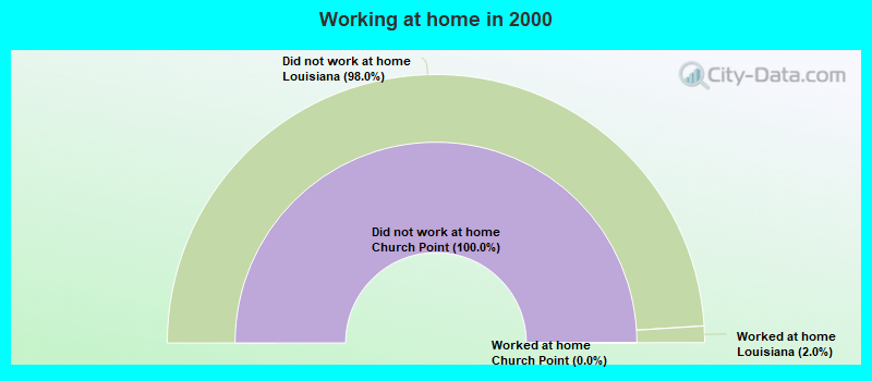 Working at home in 2000