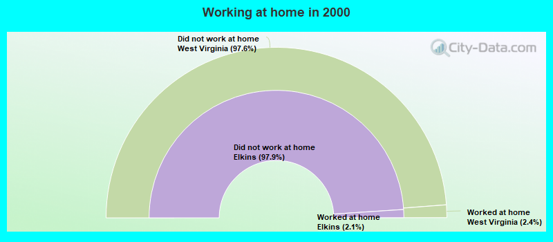 Working at home in 2000