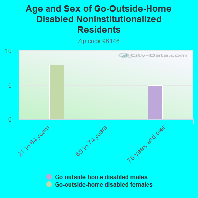 Age and Sex of Go-Outside-Home Disabled Noninstitutionalized Residents