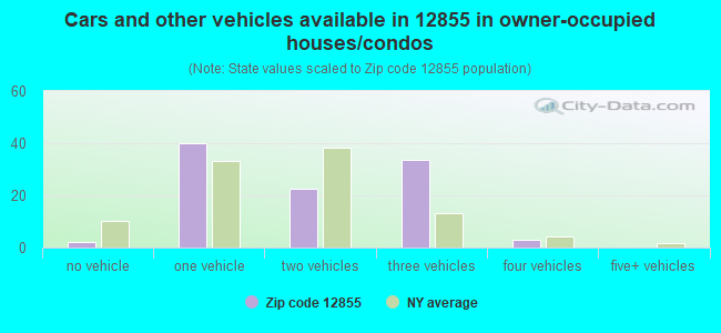 Cars and other vehicles available in 12855 in owner-occupied houses/condos