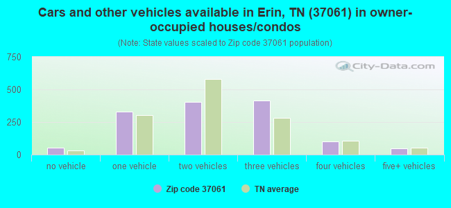 Cars and other vehicles available in Erin, TN (37061) in owner-occupied houses/condos