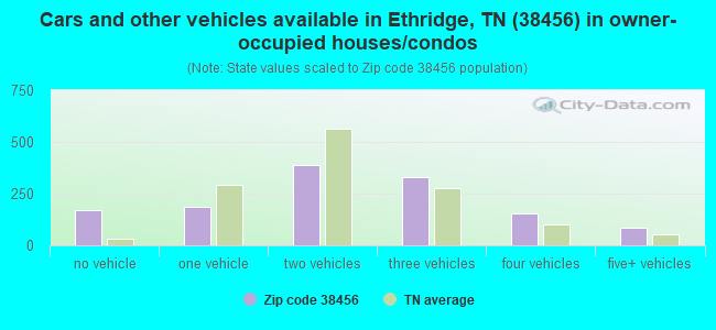 Cars and other vehicles available in Ethridge, TN (38456) in owner-occupied houses/condos