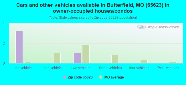 Cars and other vehicles available in Butterfield, MO (65623) in owner-occupied houses/condos