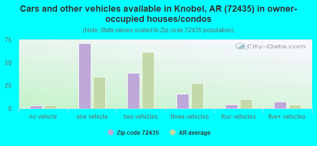 Cars and other vehicles available in Knobel, AR (72435) in owner-occupied houses/condos