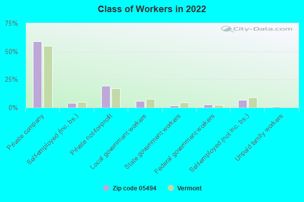 Class of Workers in 2022