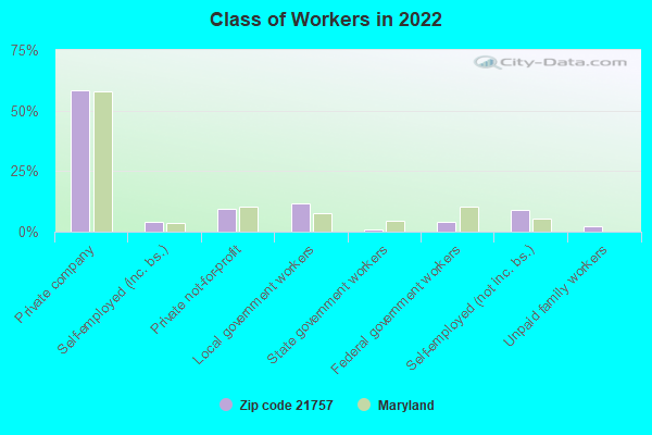 Class of Workers in 2022