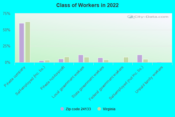 Class of Workers in 2022