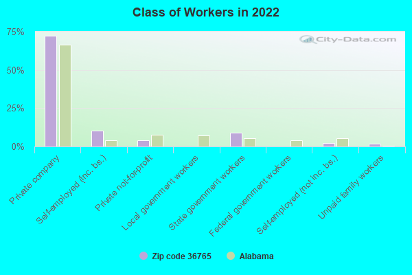 Class of Workers in 2022